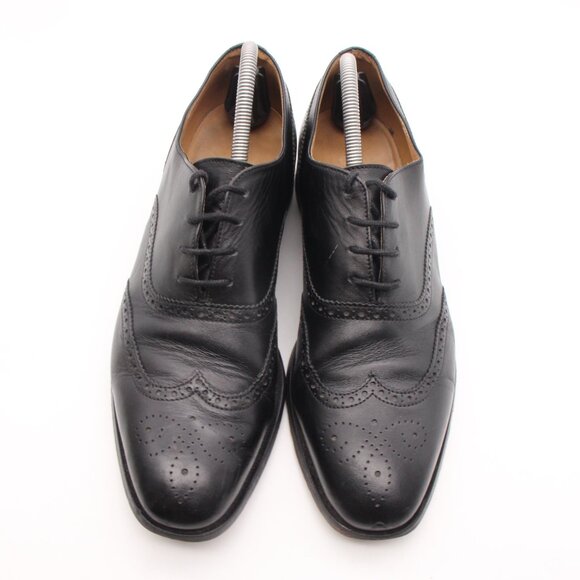 Jack Erwin Black Leather Wingtip Men\'s Size 8.5 Dress Oxfords Dress Shoes main image 5